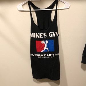 Mike’s gym weightlifting tank top